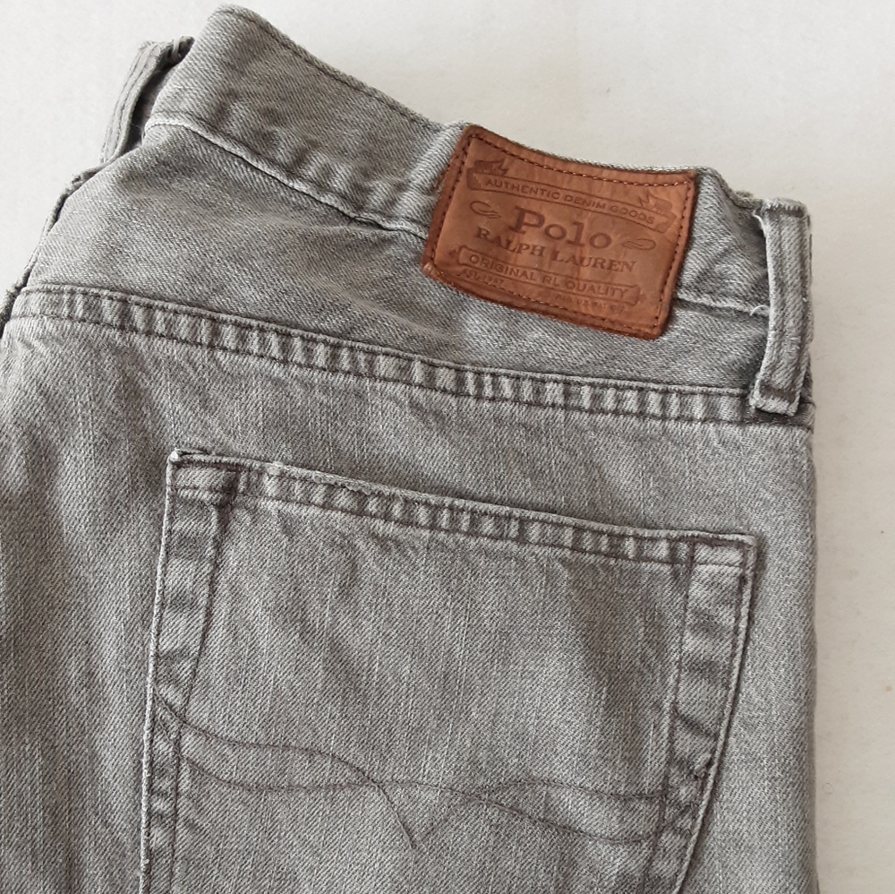 Ralph Lauren Men's Gray Slim Jeans - Picture 10 of 11